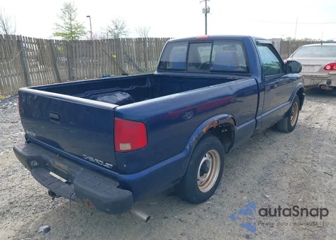 2003 Chevrolet S-10 z USA, uszkodzony, nr VIN 1GCCS14H738152747